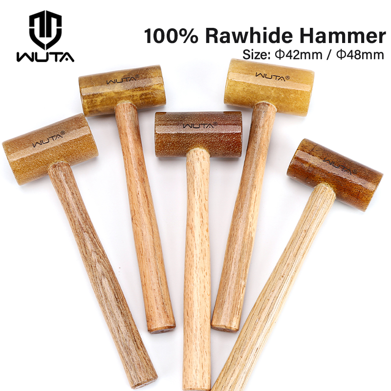 Mallet Rawhide Craft - Wuta 100% martelo de cabeça de