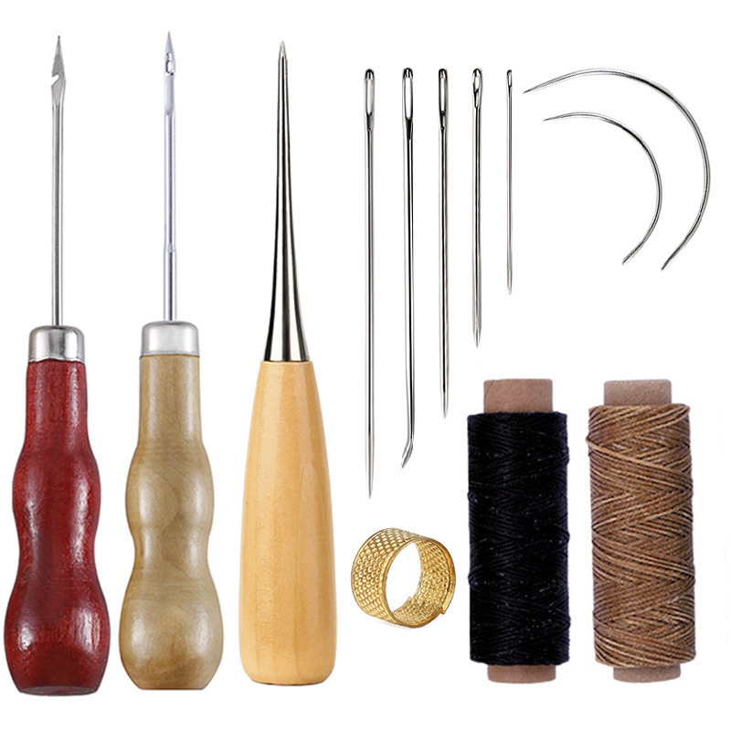 Leatherwork For Beginners - Conjunto de ferramentas para trabalhar couro