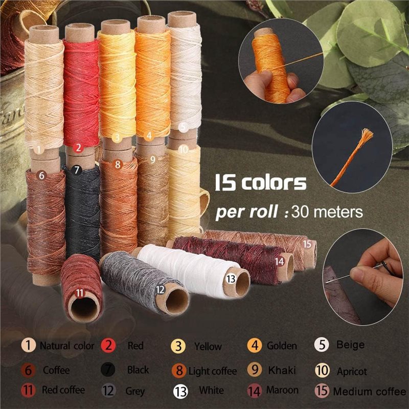 Leatherwork Awl - Kit de Ferramentas para Trabalho em