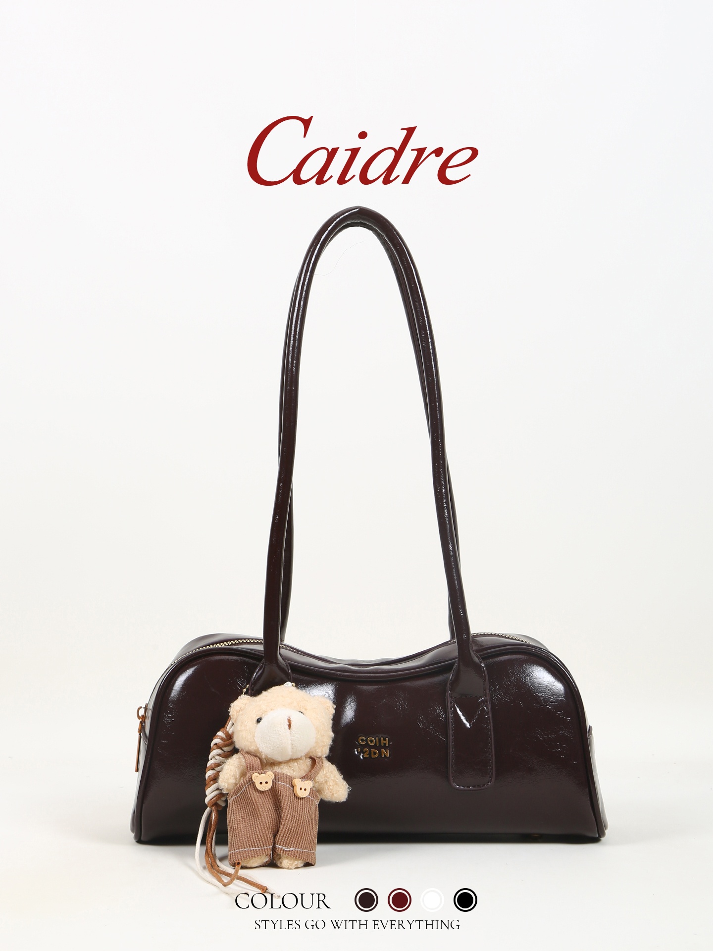 Leather Work Japan - Bolsa de Ombro Feminina Caidre Commuter