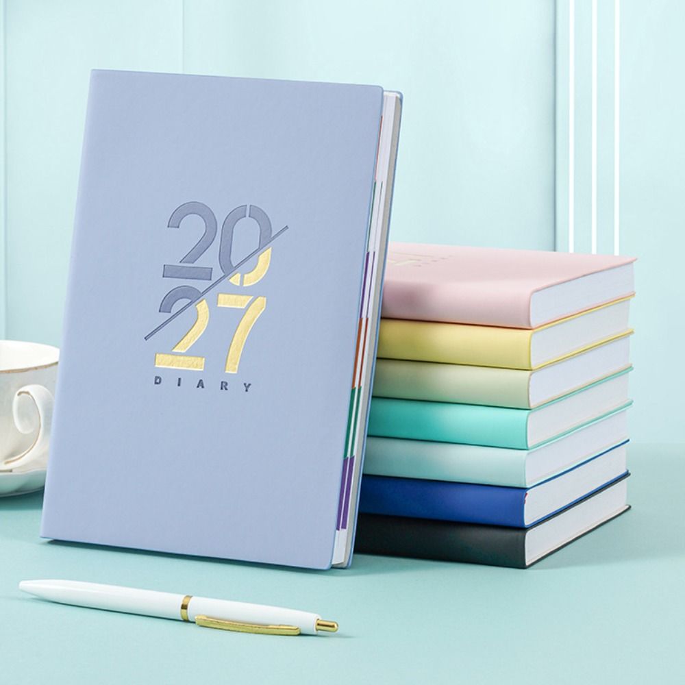 Leatherwork Plans - Planejador de Agenda A5 2027, Caderno