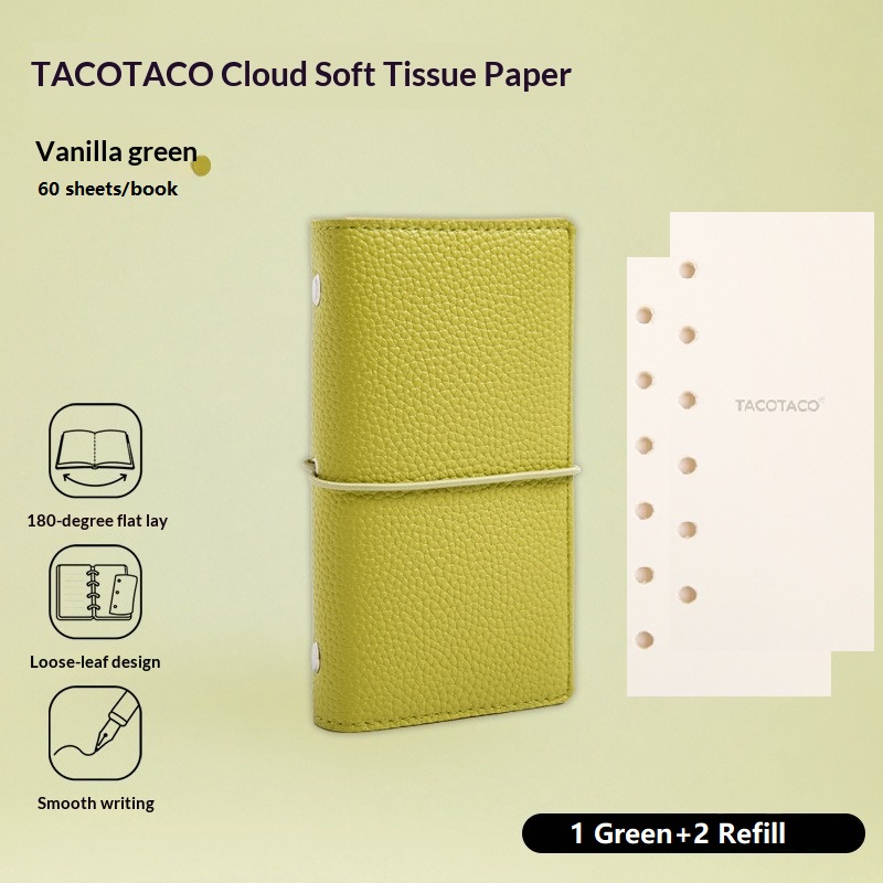 Leatherwork Plans - Caderno Recarregável TACOTACO A7 em Couro