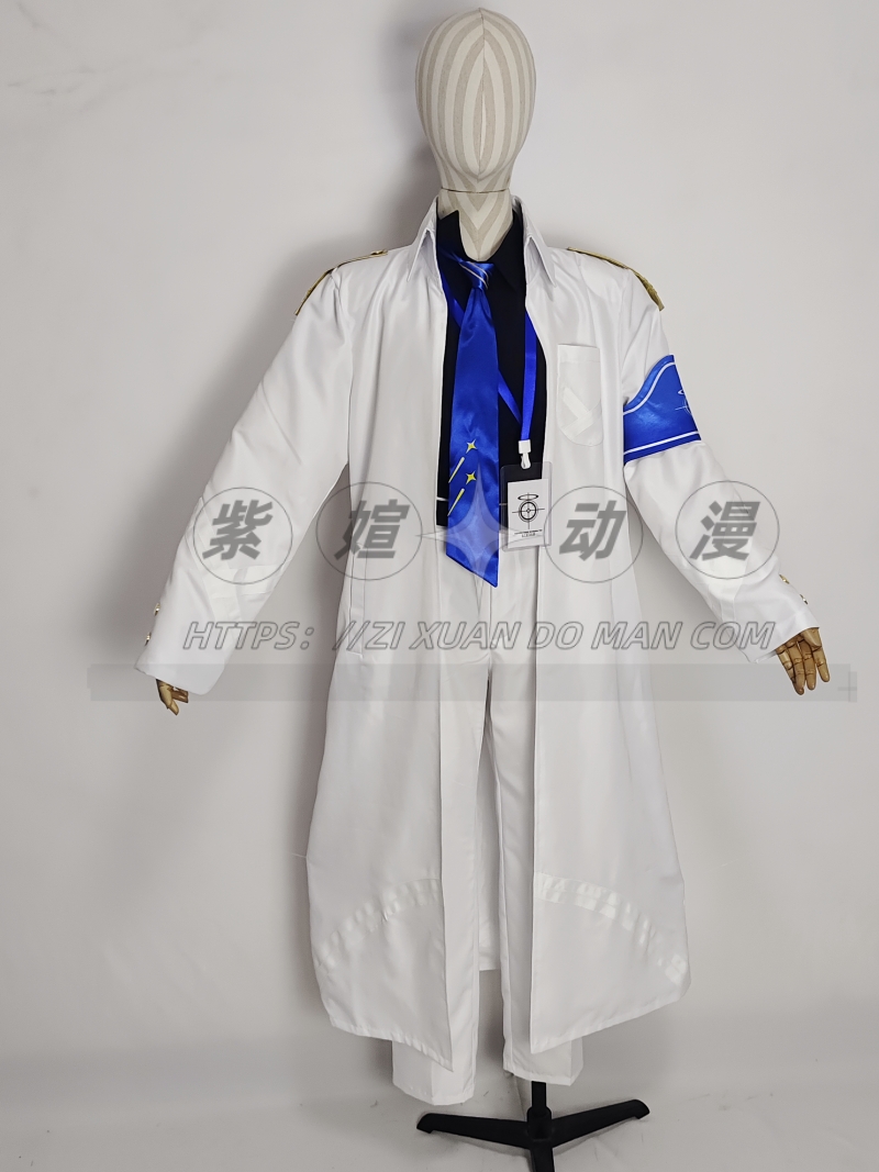 Leather Work Japan - Cos-hoho azul arquivo schale roupas de