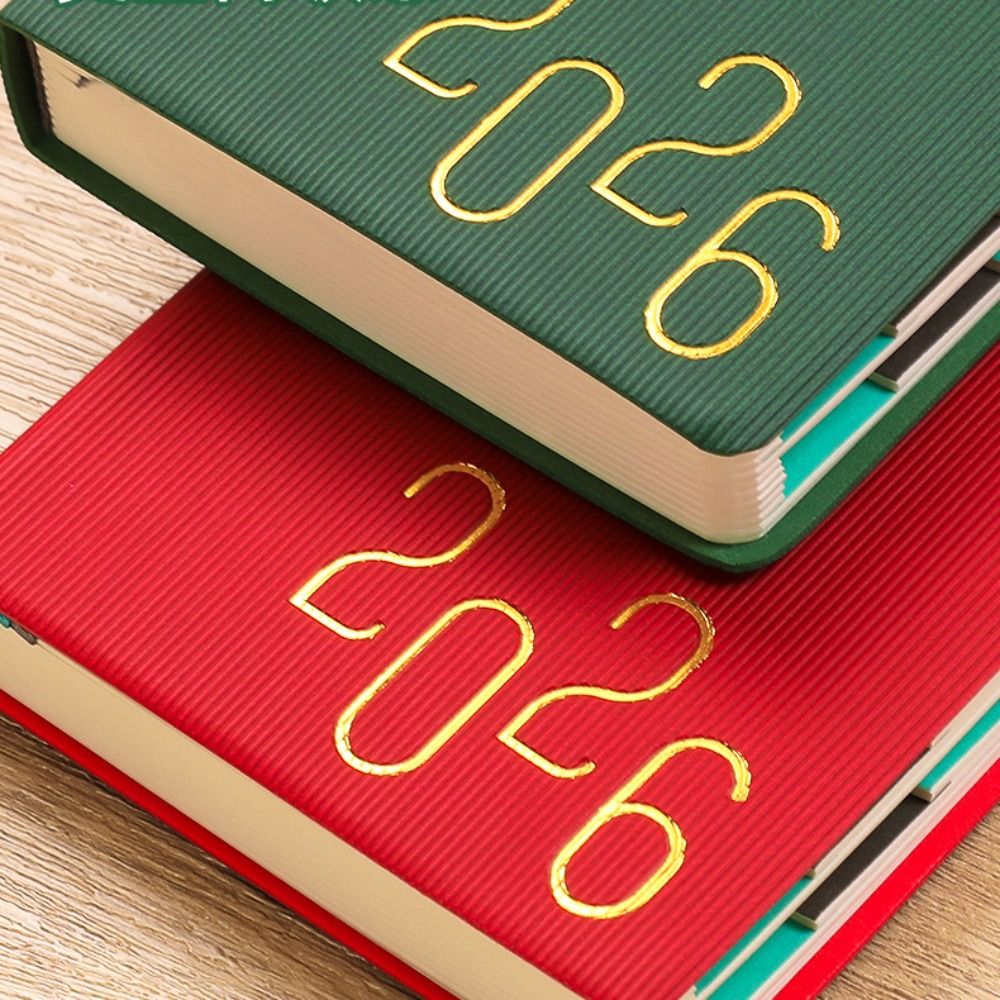 Leatherwork Plans - Agenda de Planejamento 2026 em Inglês,