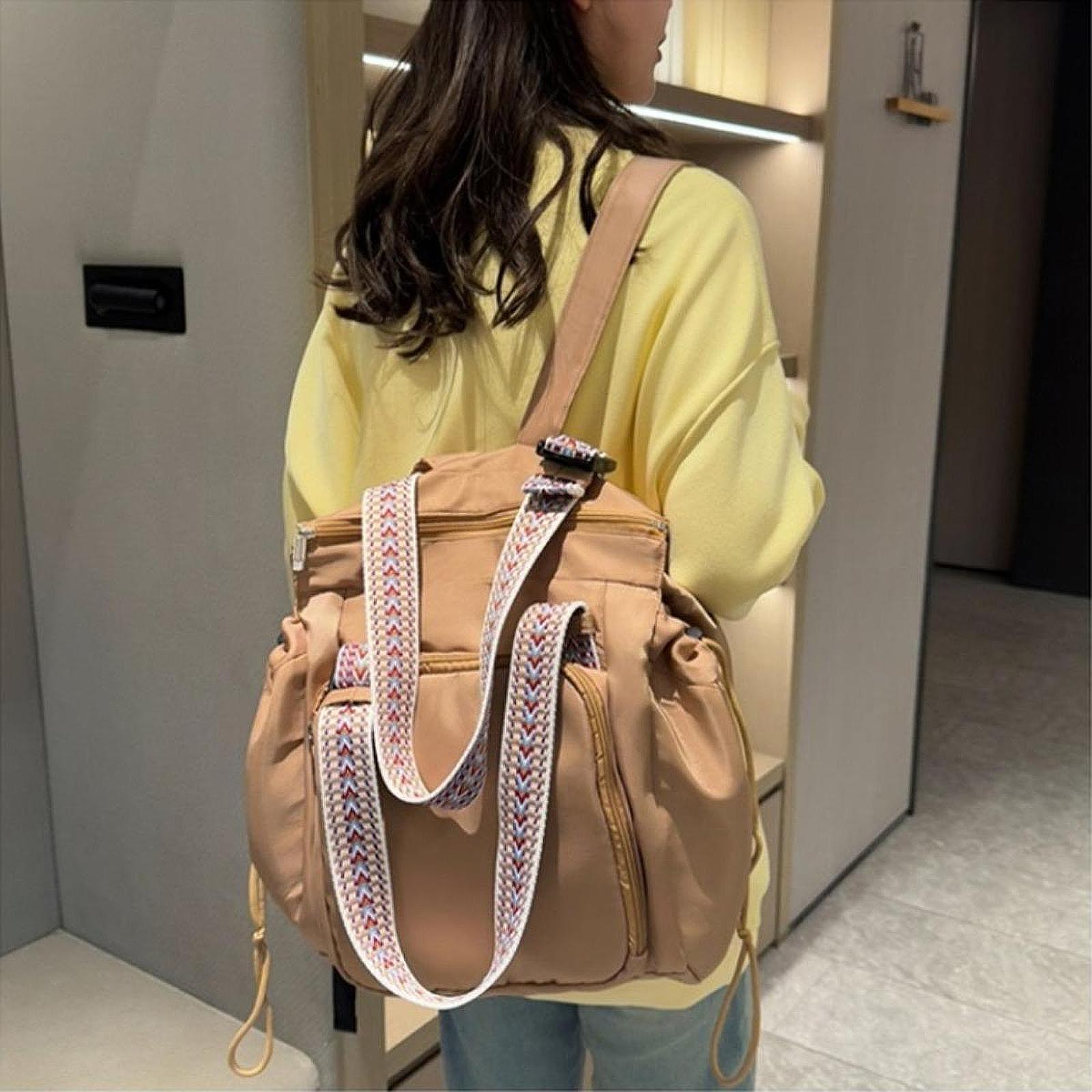 Bolsa de ombro feminina, trans - Leather Work Japan avaliação e preço