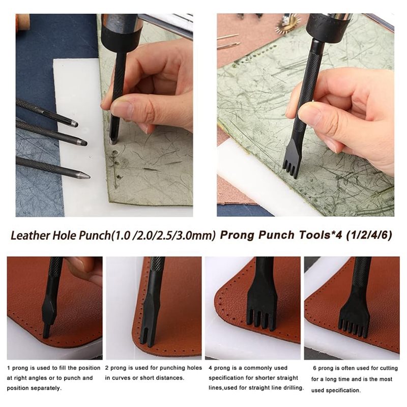 Kit de Ferramentas para Trabal - Leatherwork Awl avaliação e preço