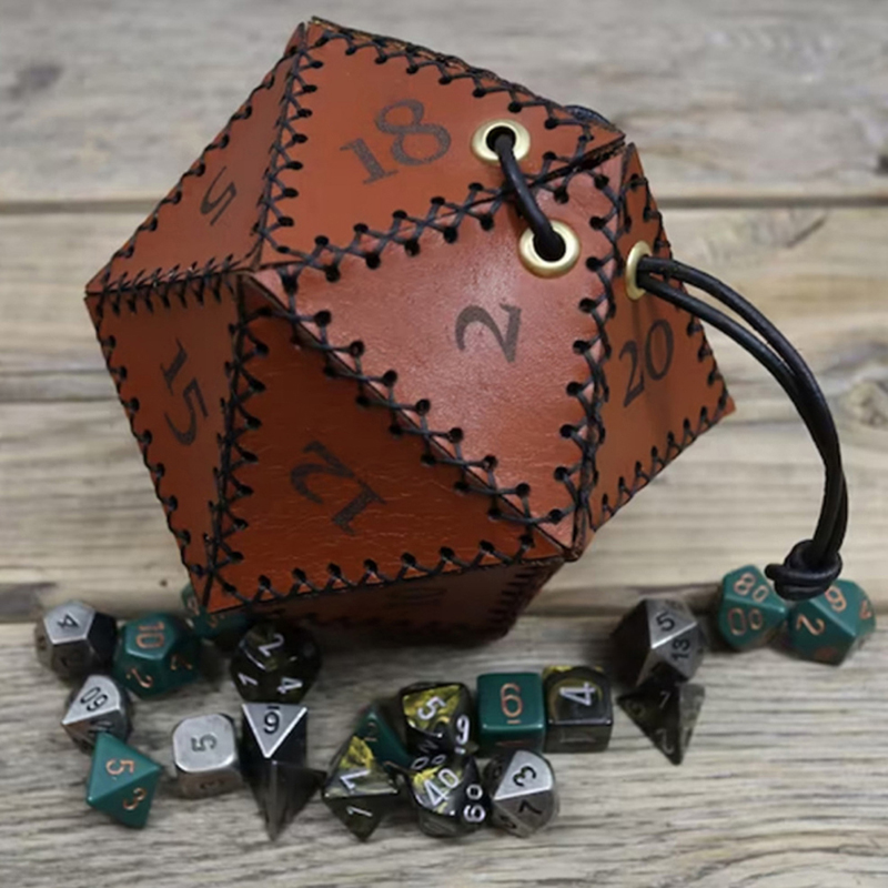 Bolsas de Dados com Cordão par - Leatherwork Ideas avaliação e preço