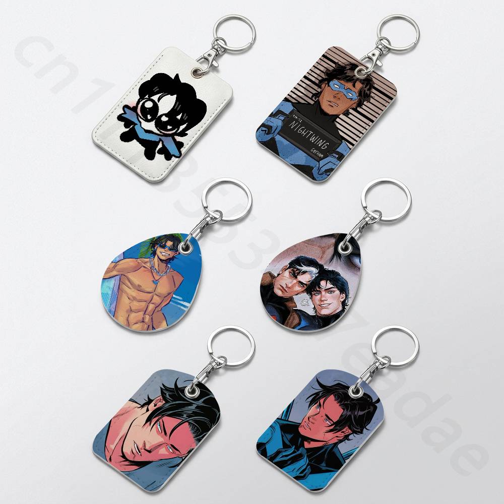 Chaveiro fofo D-Dick Grayson p - Leather Works avaliação e preço