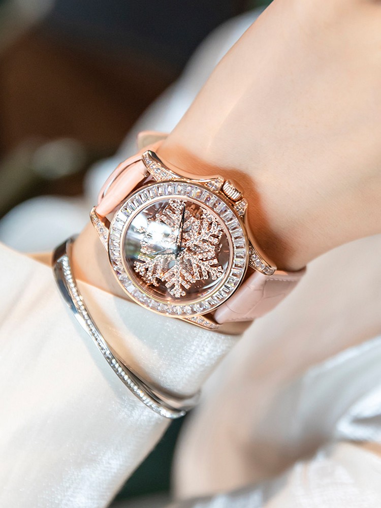 Relógio de Quartzo com Diamant - Leatherwork Ideas avaliação e preço