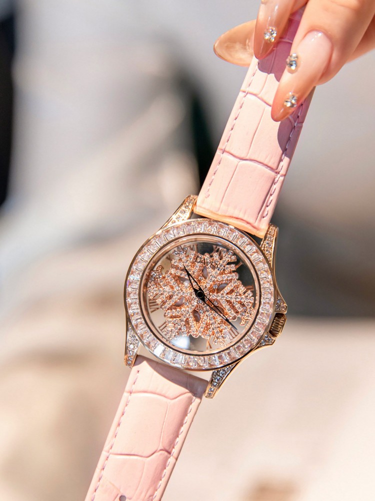 Relógio de Quartzo com Diamant - Leatherwork Ideas avaliação e preço