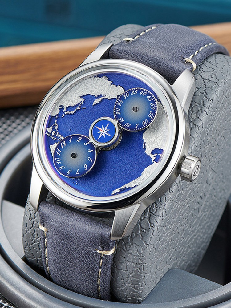 Relógios de Pulso Mecânicos Au - Leatherwork Ideas avaliação e preço